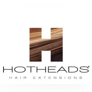 Hotheads Hair Extensions Light Brown Lot of 26
